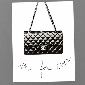 Chanel Art Chanel Black Quilted Bag